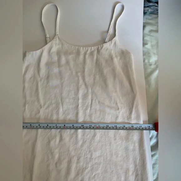 EVERLANE The Japanese GoWeave white Mini Slip dress size  00 balletcore casual - Picture 10 of 11
